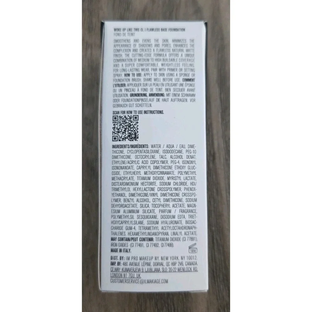 Il Makiage Foundation Woke Up Like This Series CL 010 New In Box 30ml